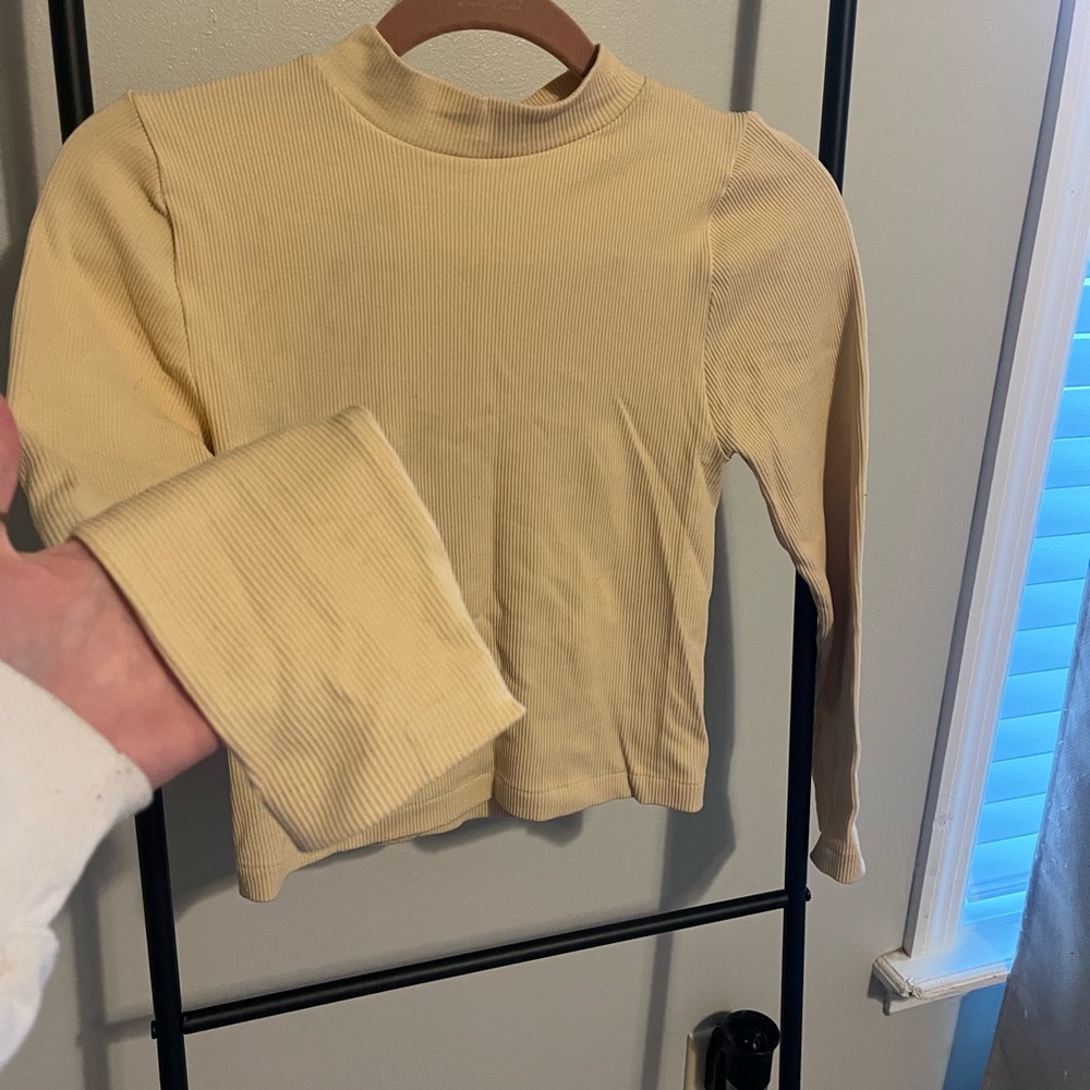 Zara Cream Turtleneck Sweater